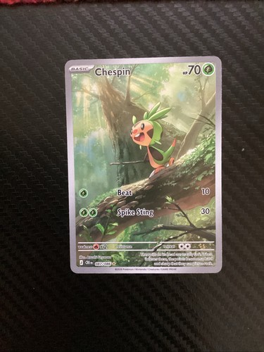 Chespin 087 086 illustration - chespin, 087/086